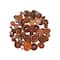 Boutons en bois brun de Loops & Threads